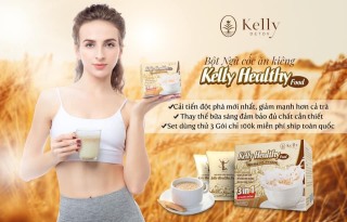 Ngũ cốc ăn kiêng Kelly Healthy (chính hãng) - Giảm cân đẹp da lợi sữa - dùng cho mọi đối tượng thumbnail