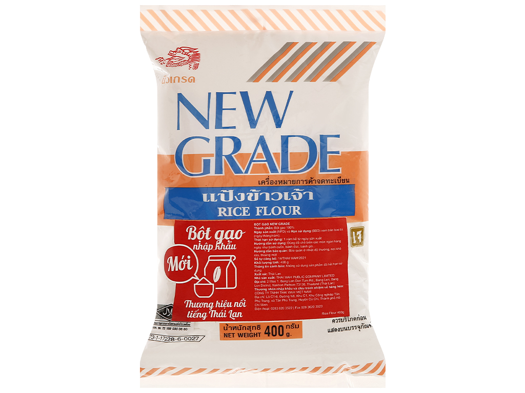 [HCM]BỘT GẠO THÁI LAN NEW GRADE