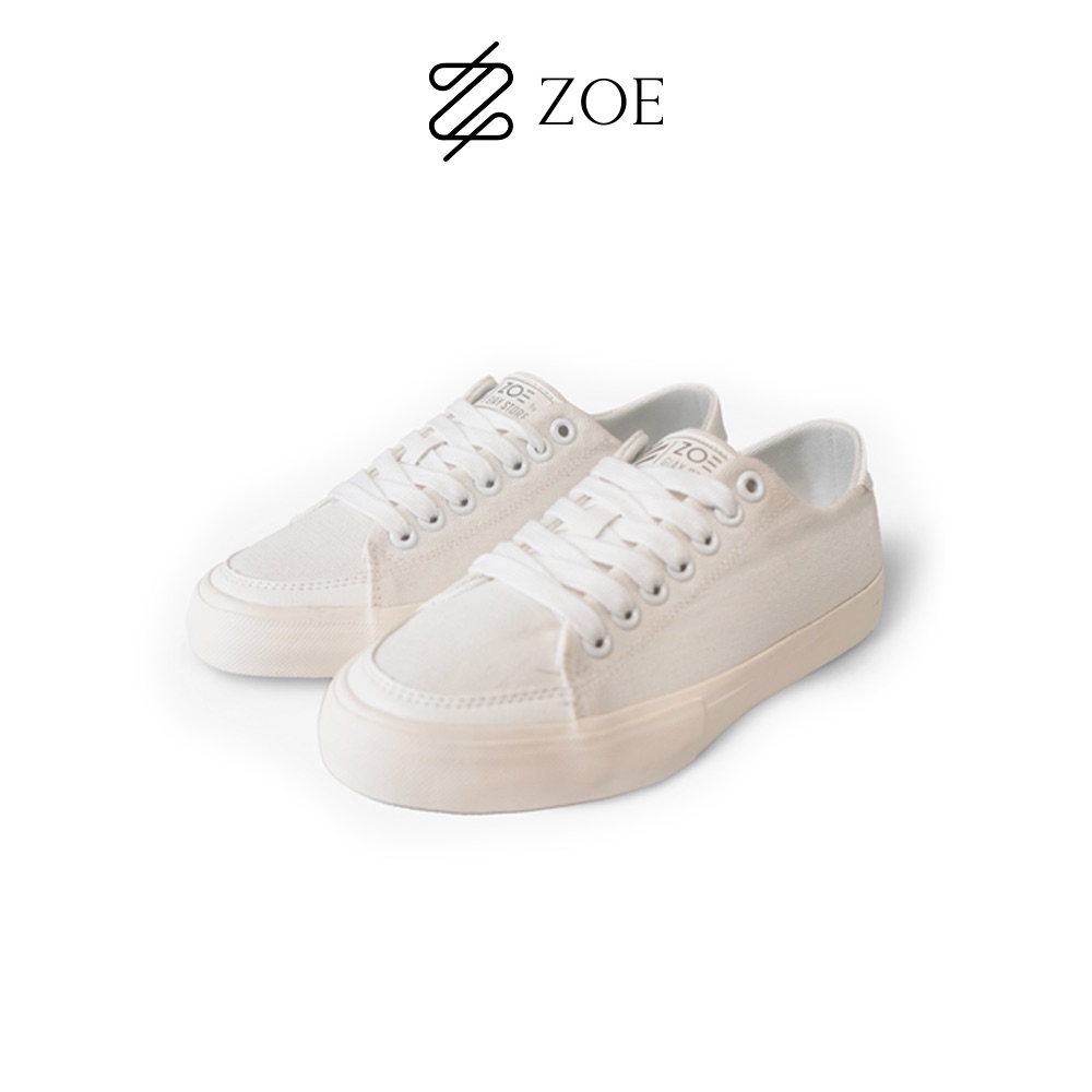 Giày Sneaker Trắng Chang'e ZOE (Giày Thể Thao Trắng - SK006) | Zoe Official