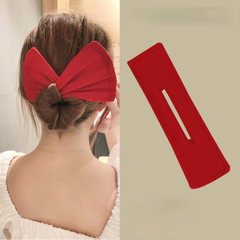 Thanh búi tóc Nơ Hàn Quốc hot trend Tiktok