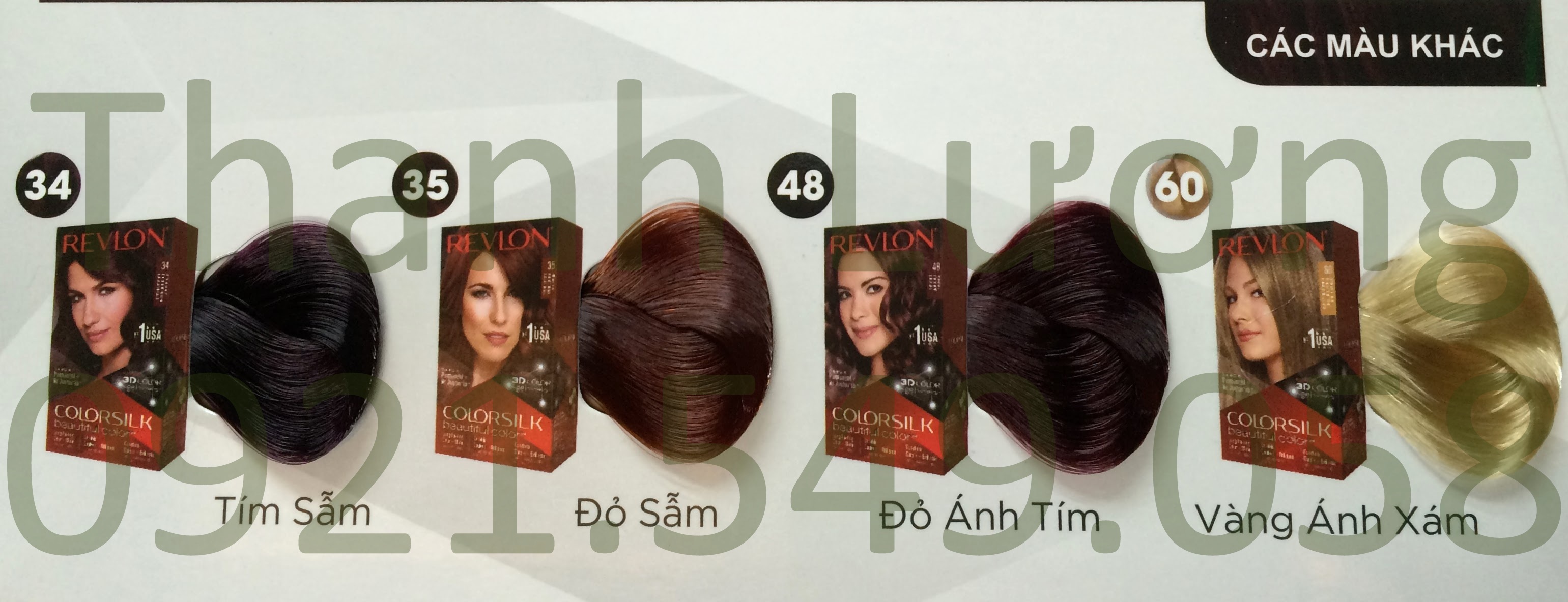 Nhuộm tóc Revlon Colorsilk - USA