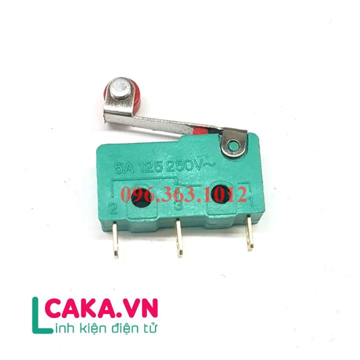 Công tắc hành trình 5A 250V có bánh xe