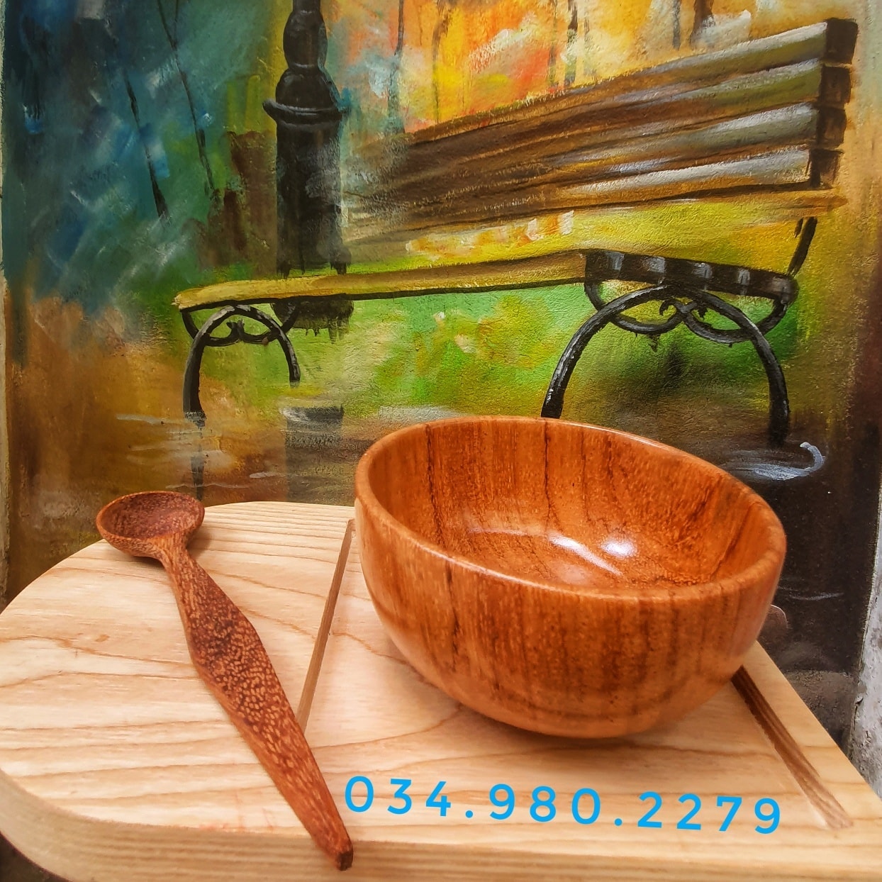 Wooden bowl
