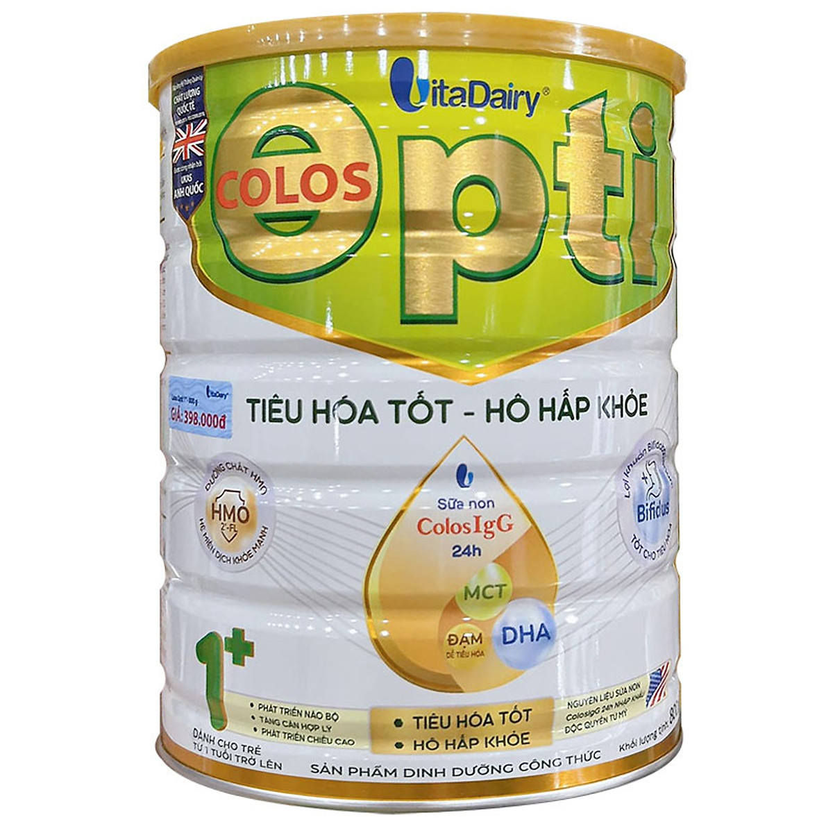 [Hỏa Tốc, Có Tích Điểm] Sữa Non Colos Opti 0+, 1+  800g (Có Quà tặng, Date Mới)