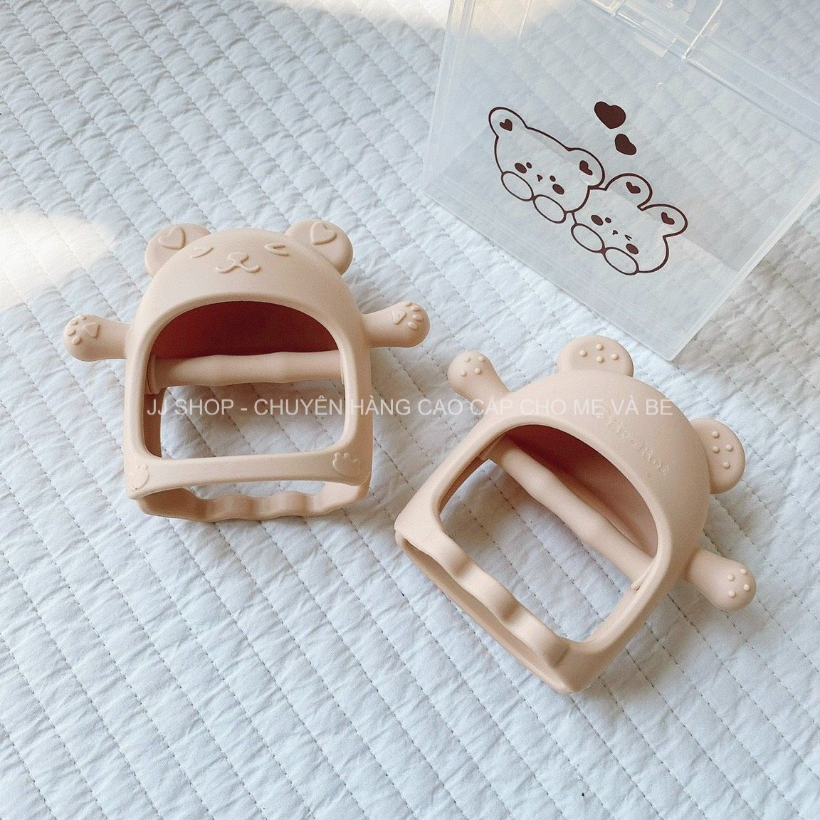 Gặm Nướu Eco Silicone BARROT Cho Bé < Kèm Hộp Đựng >