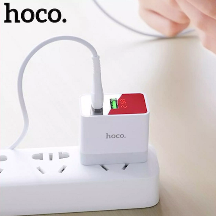 [HCM]Cốc sạc đa năng Hoco DC28 2 cổng usb max 5.0A