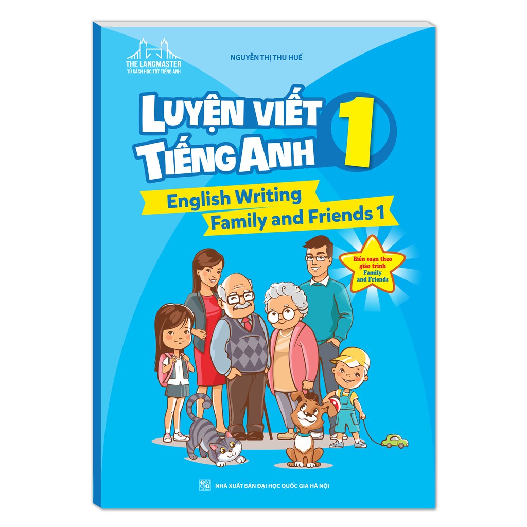 Sách - the langmaster - luyện viết tiếng anh 1