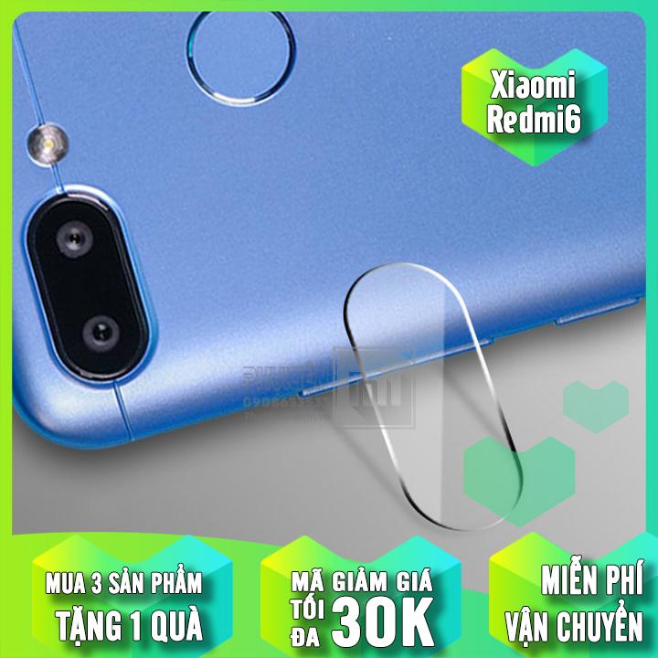 Bộ 01 miếng dán camera dành cho máy xiaomi redmi 6 / redmi 6a - full box