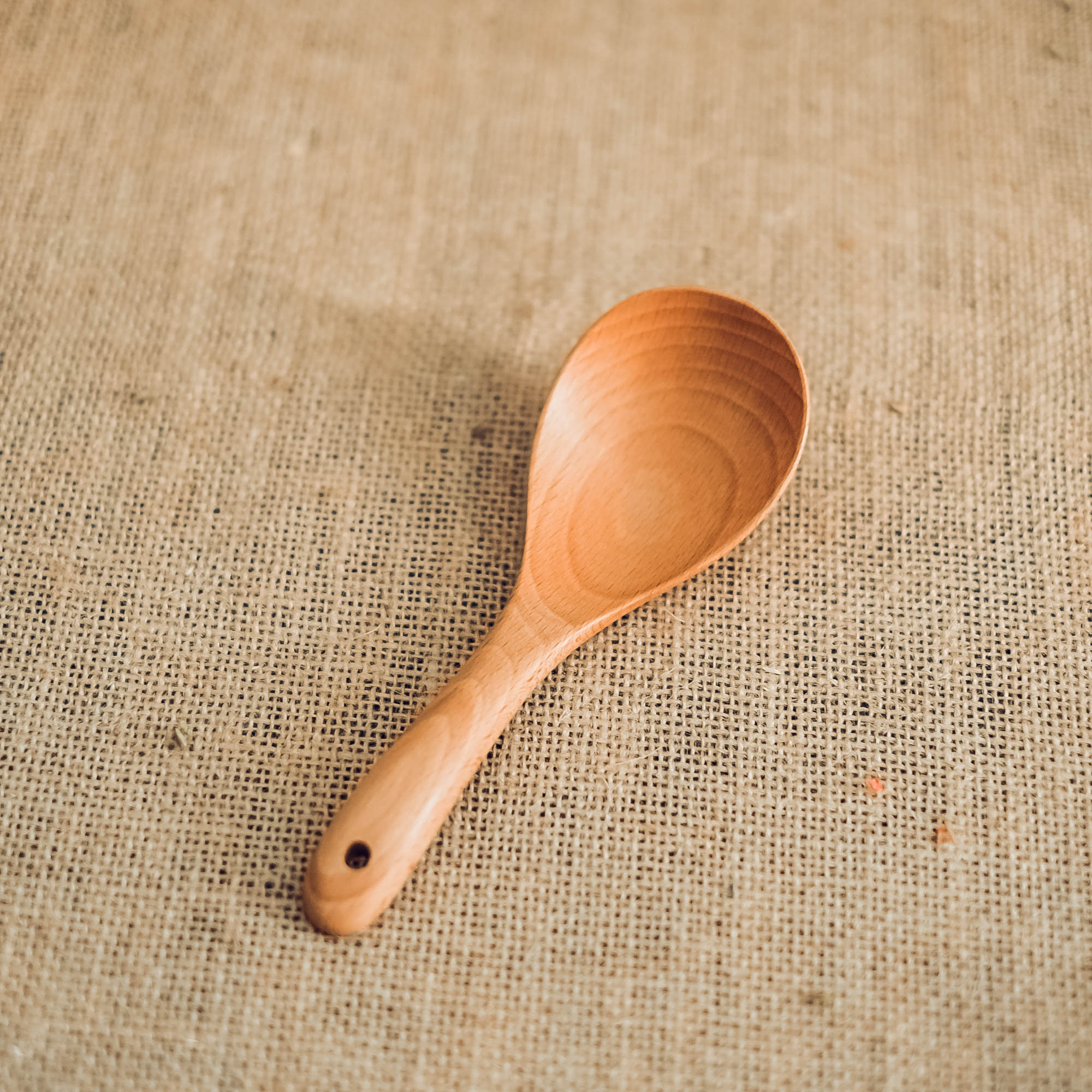 Vá cơm gỗ beech, muỗng xúc cơm, Wooden spoon