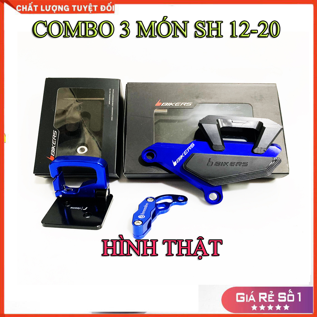 COMBO 3 MÓN CHO SH 2012-2020 ( HÀNG CNC ĐẸP Y HÌNH)