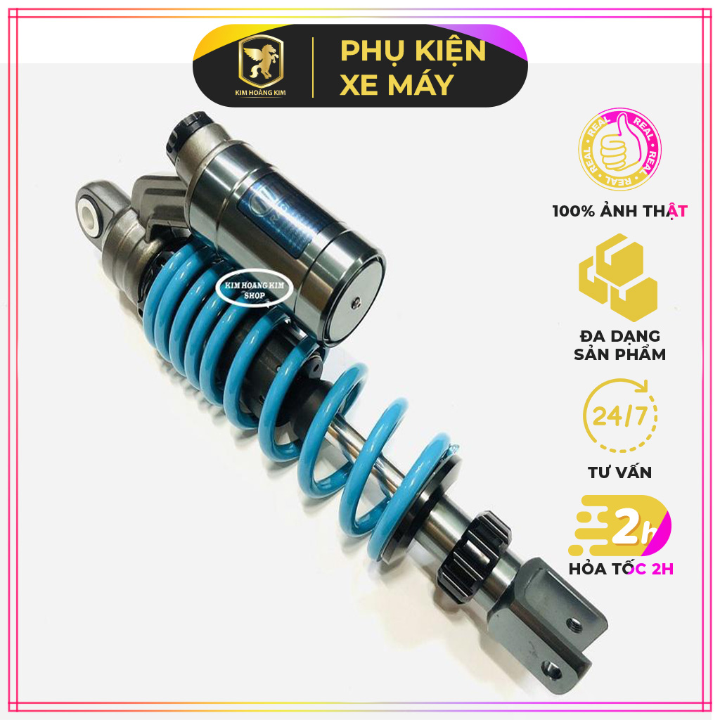 Phuộc xanh nitron siêu hot gắn vario ,click bình dầu trên tăng chỉnh thật....siêu rẻ , uy tín, chất lượng, mua ngay