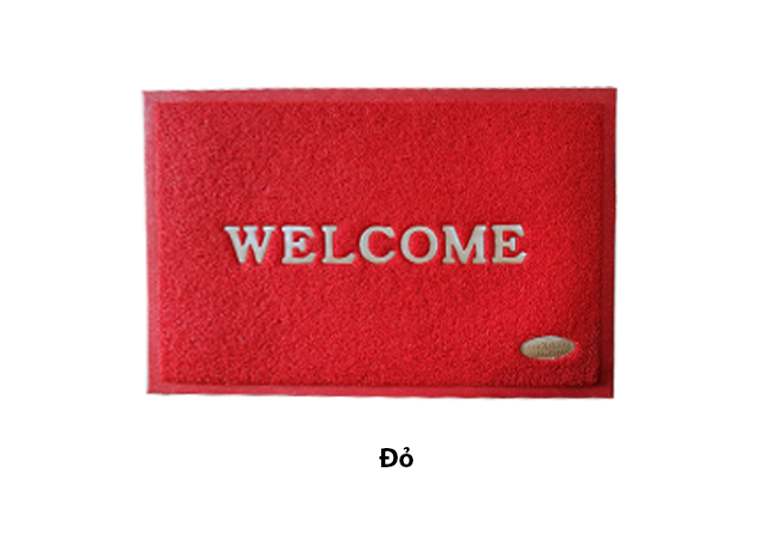Thảm nhựa welcome kích thước 40cm x 60cm