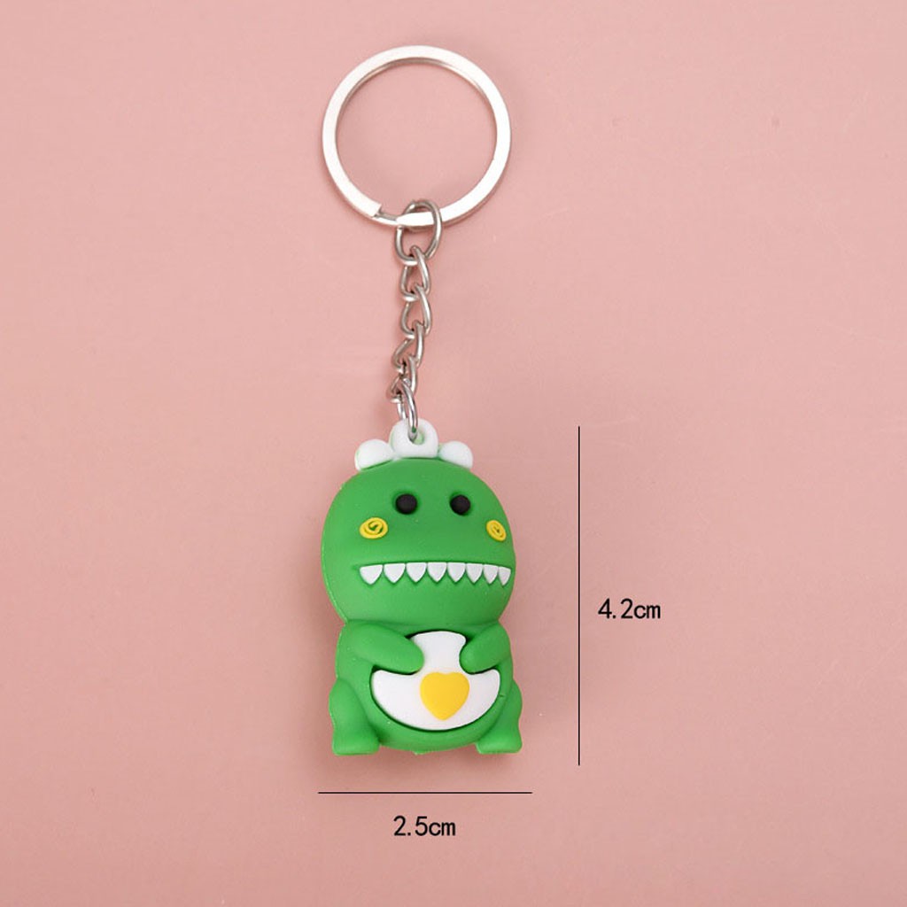 [QUÀ TẶNG] Móc khóa khủng long dễ thương (giao màu ngẫu nhiên)