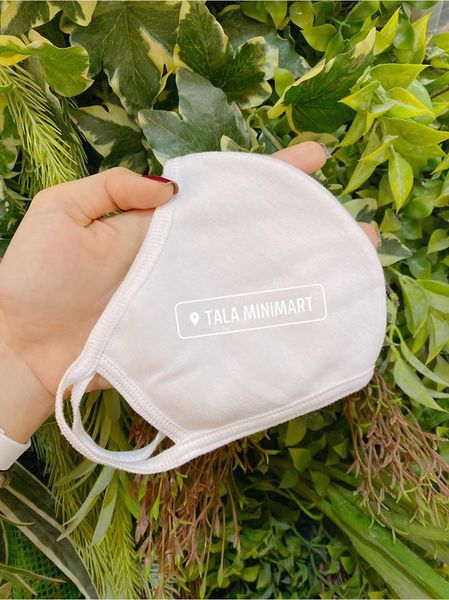 [HCM]Khẩu trang vải kháng khuẩn MÀU TRẮNG ( set 10 cái)