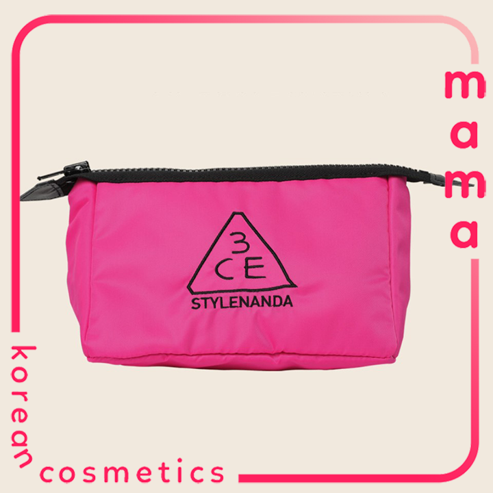 Túi đựng đồ trang điểm 3CE Pink Pouch