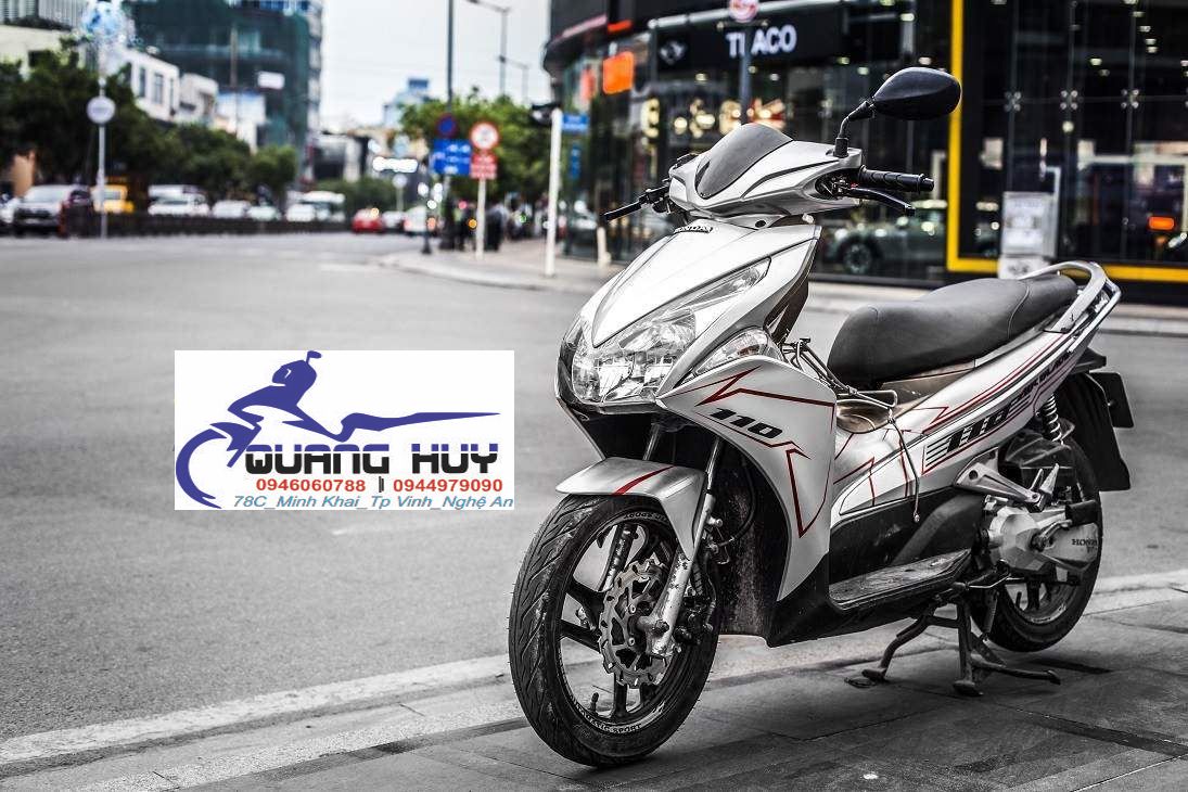 Tem Trùm Airblade Trắng Chỉ Đỏ,Team Decal AB 2011