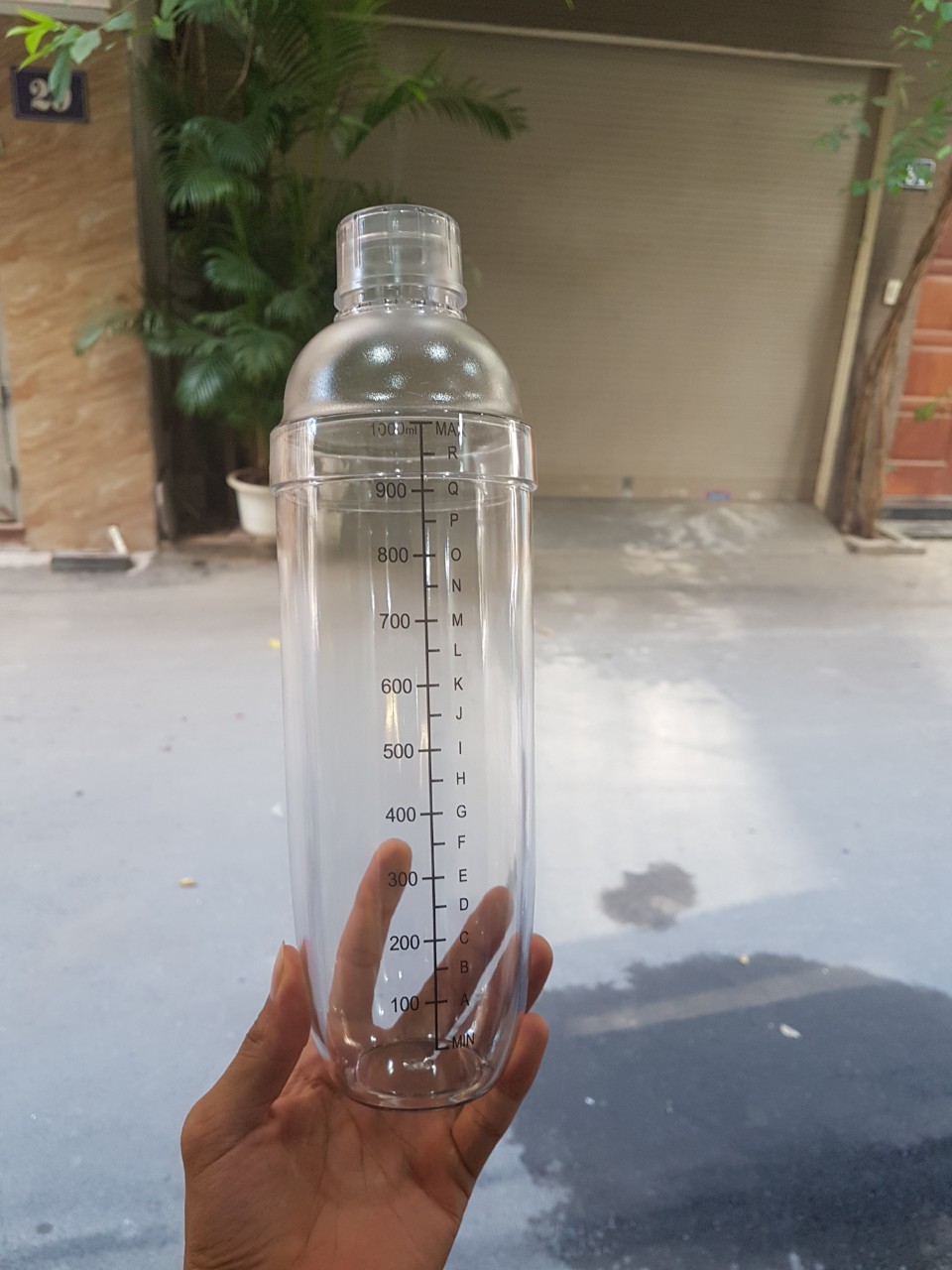 Bình lắc nhựa pha chế shaker trà sữa cocktail cao cấp