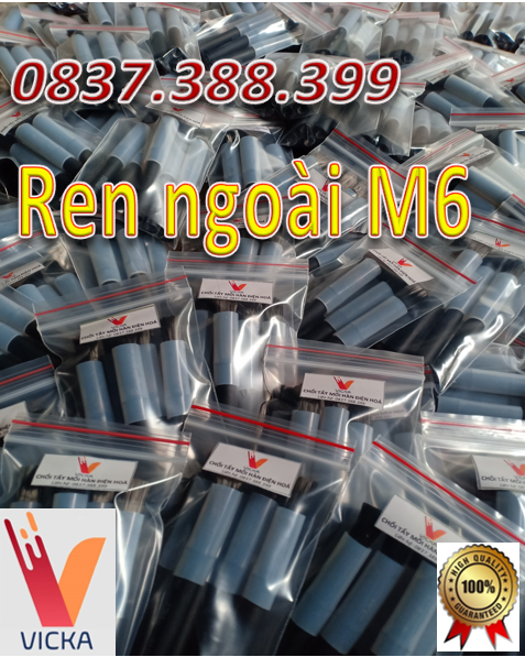 [HCM]Chổi tẩy mối hàn Inox điện hóa(REN NGOÀI M6)