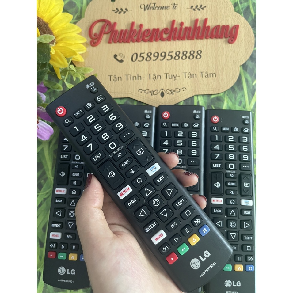 Remote tivi LG phím 2019 đa năng- dùng được cho tất cả tivi LG