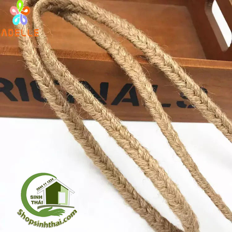 [HCM]Cuộn Dây Thừng dây dù màu xanh trắng [ 1 cuộn ] - chọn loại