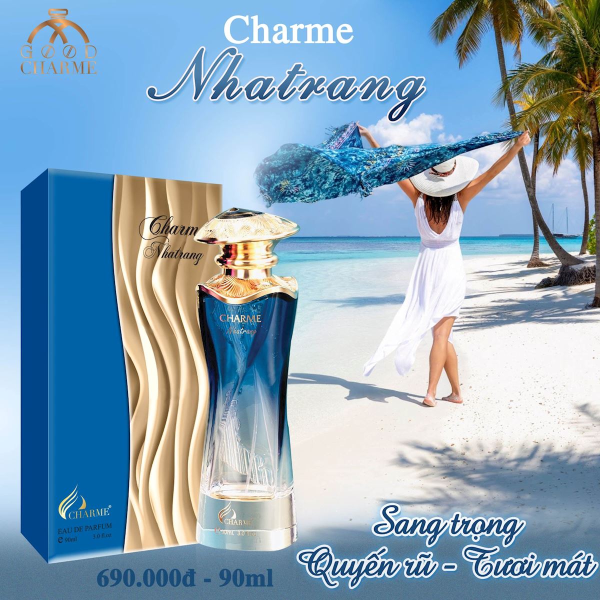 Nước Hoa Nữ Good Charme Nha Trang 90ml