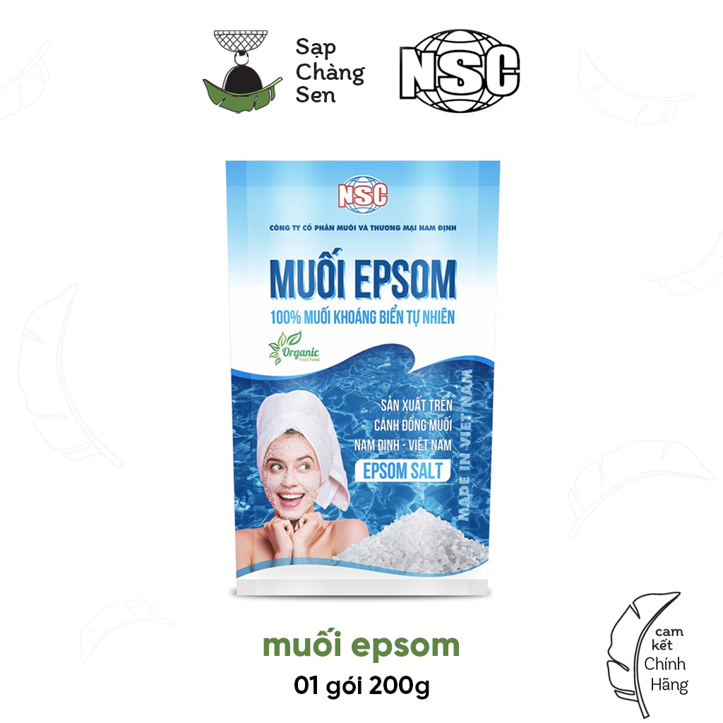 Muối Epsom (Muối Nam Định NSC) - 200g