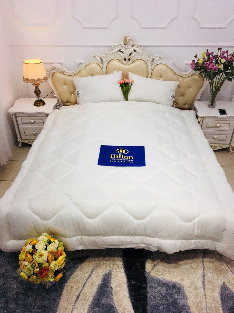Ruột Chăn Trắng HILTON Kich thước 2mx2m3
