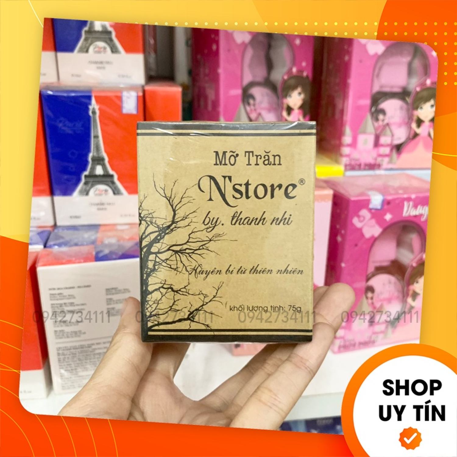 Mỡ trăn triệt lông thanh nhi - nguyên chất 100% n store