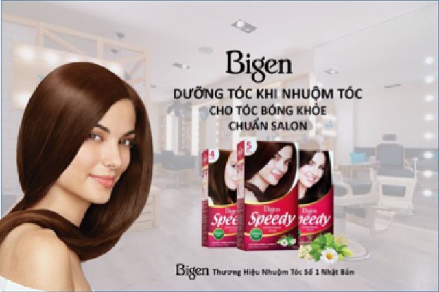 [HCM]??Thuốc nhuộm tóc Bigen Speedy #05 nâu hạt dẻ đậm