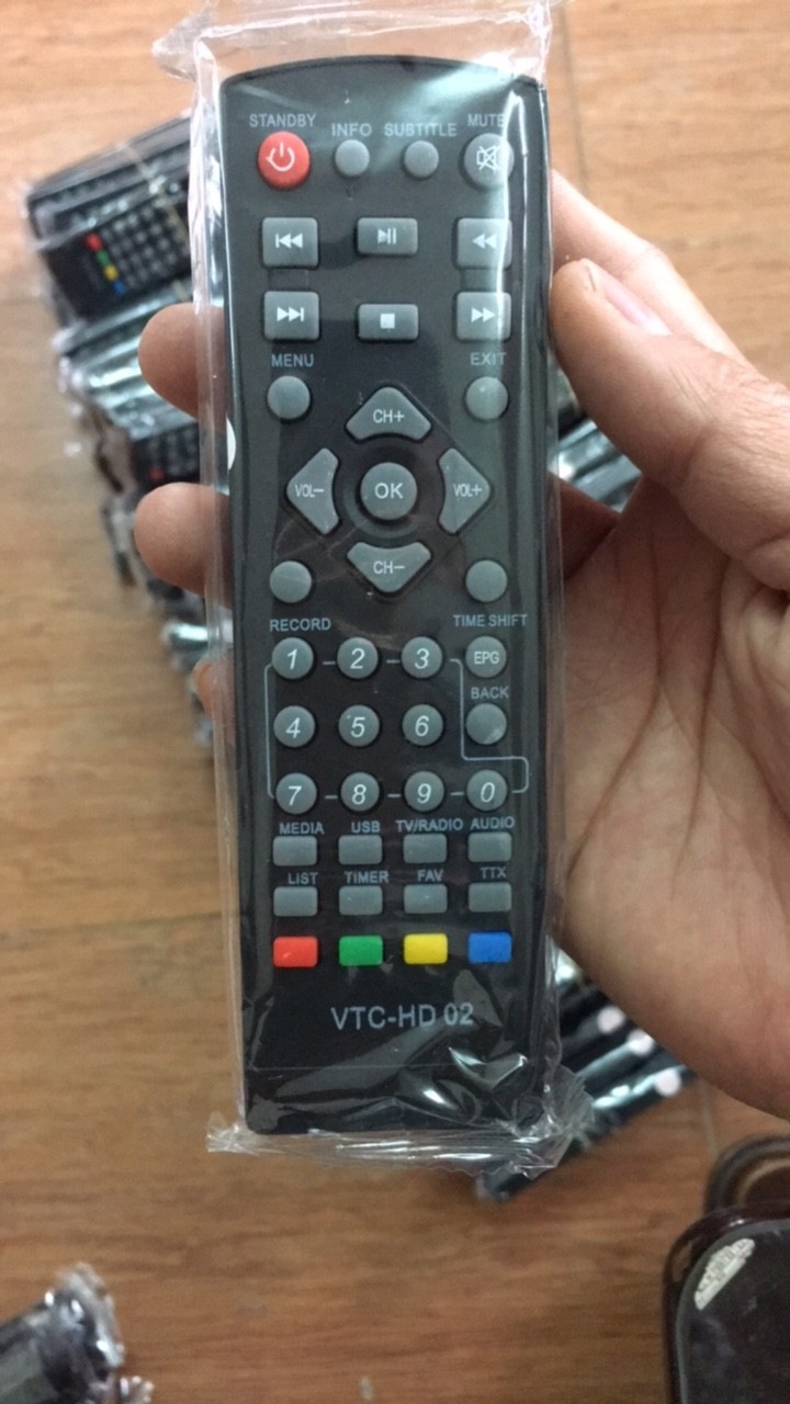 [HCM]Điều khiển Remote Đa Năng HD02 - dùng cho đầu thu kỹ thuật số