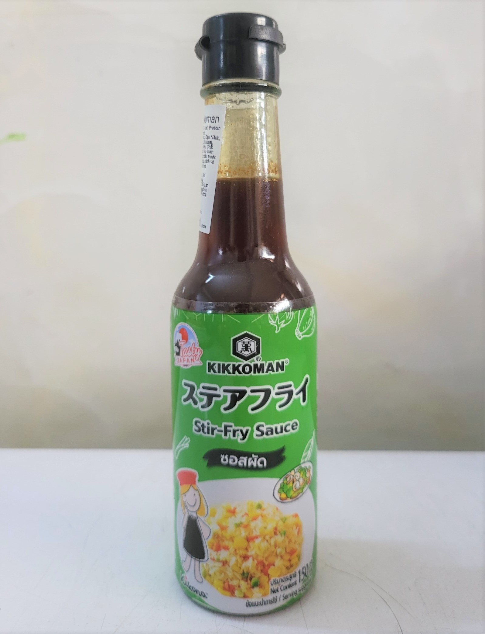 [Chai 150ml – STIR & FRY] XỐT CHIÊN, XÀO (RÁN) [Thailand] KIKKOMAN Tasty Japan Stir fry sauce (anm)