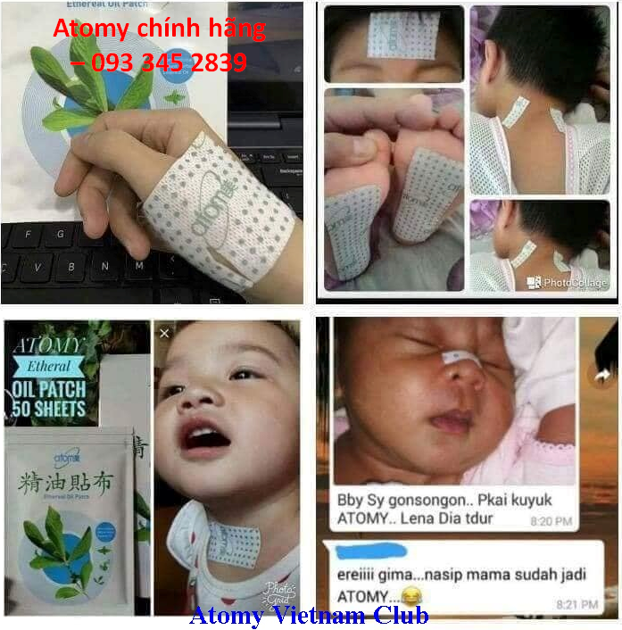 Miếng dán giảm đau chiết xuất tinh dầu lộc đề, đau cơ, mỏi vai gáy, bắp chân nhanh chóng và lâu dài, an toàn không gây kích ứng - atomy Ethereal oil patch (mẫu mới) (1 hộp 12 gói x 5 miếng) - Atomy Ethereal Oil Patch - 애터미 에테리얼 오일 패치 - Atomy Эфирное масло