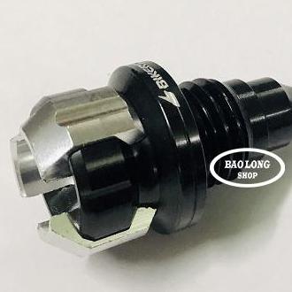Ty thăm Nhớt 3 Cạnh mini gắn Xe Máy (màu Bạc)