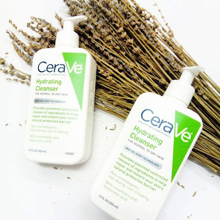 [Fullsize 236/473ml] SỮA RỬA MẶT CERAVE HYDRATING CLEANSER 236 ML