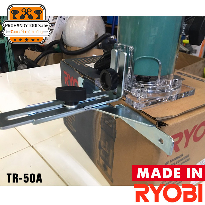 Máy Phay Cầm Tay Ryobi TR-50A 1150W-6mm (Dùng Điện)