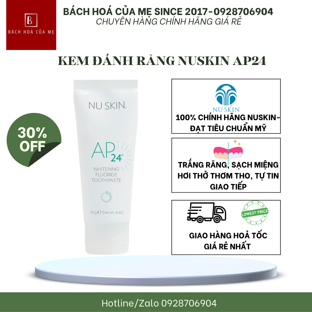 Kem Đánh Răng AP24 (Chuyên Trắng Răng)
