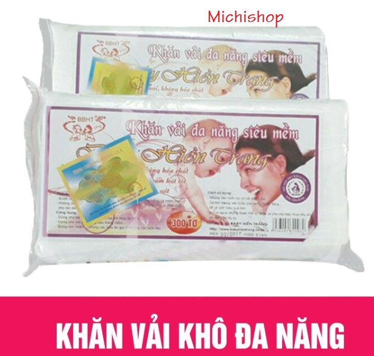 Khăn Vải Khô Đa Năng Hiền Trang (200 tờ)
