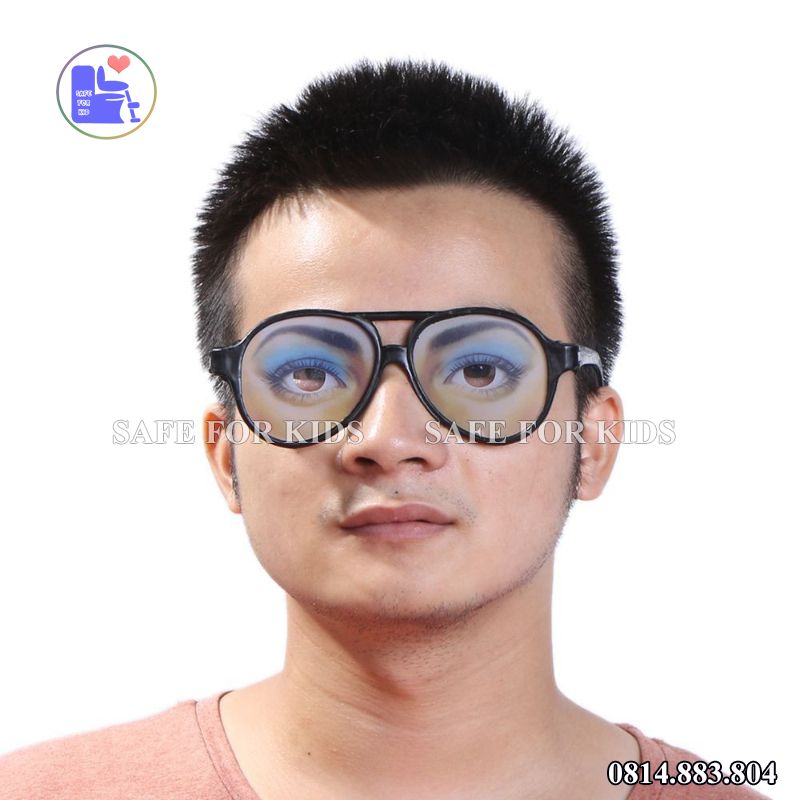 Kính Mắt Mắt Kính Giả - Đồ Chơi Độc Lạ Troll Bạn Bè