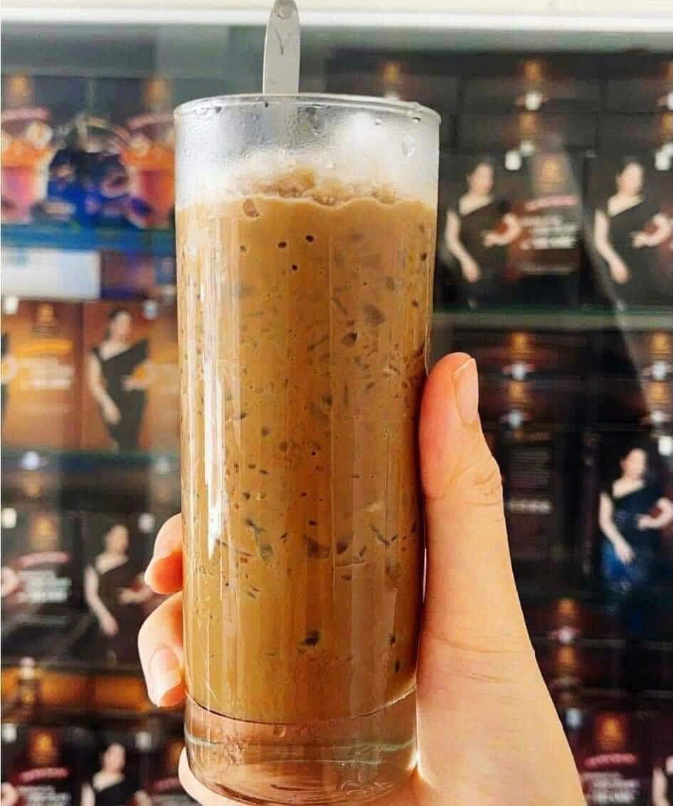 Cà phê Nhật Kim Anh cà phê hòa tan Laura Coffee (Hộp 10 gói)
