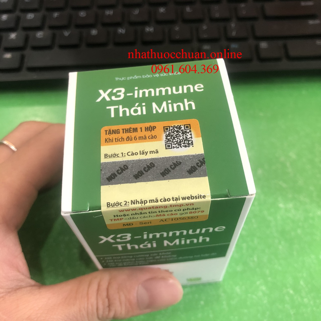 Tăng cường sức đề kháng X3-Immune Thái Minh