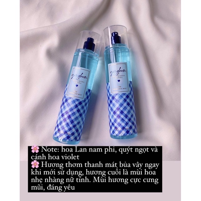 Xịt Thơm Toàn Thân Bath And Body Work 236ml