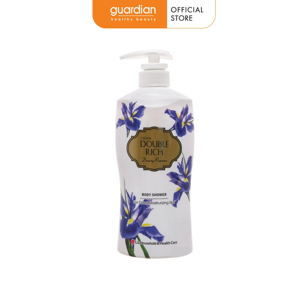 Sữa Tắm Double Rich Dreamy Romance Dưỡng Ẩm Hương Hoa Iris 550G