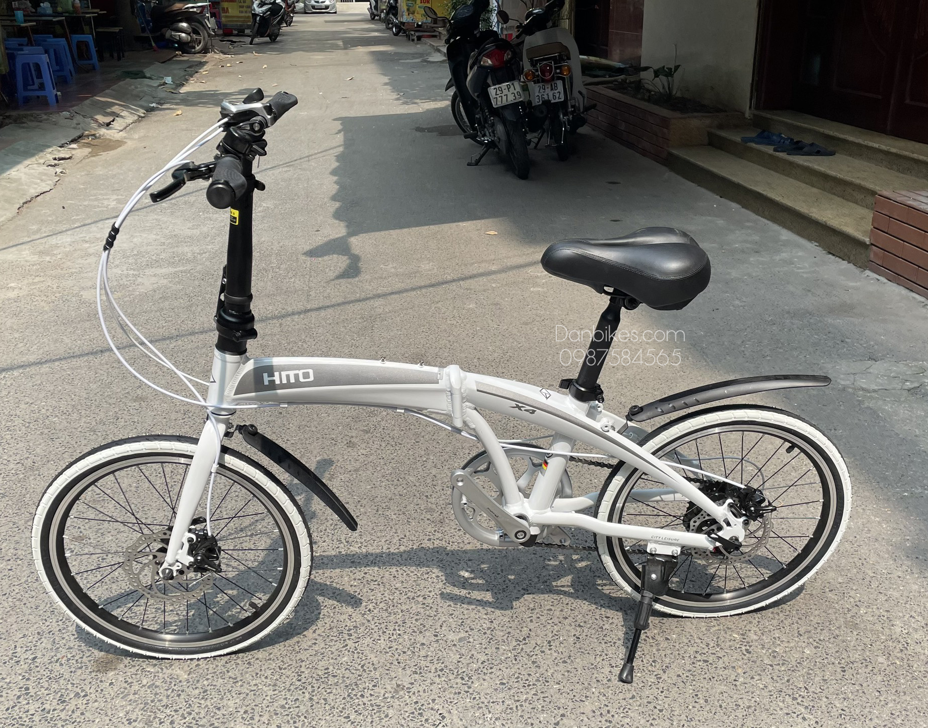 XE ĐẠP GẤP THỂ THAO HITO THƯƠNG HIỆU ĐỨC NHẬP KHẨU