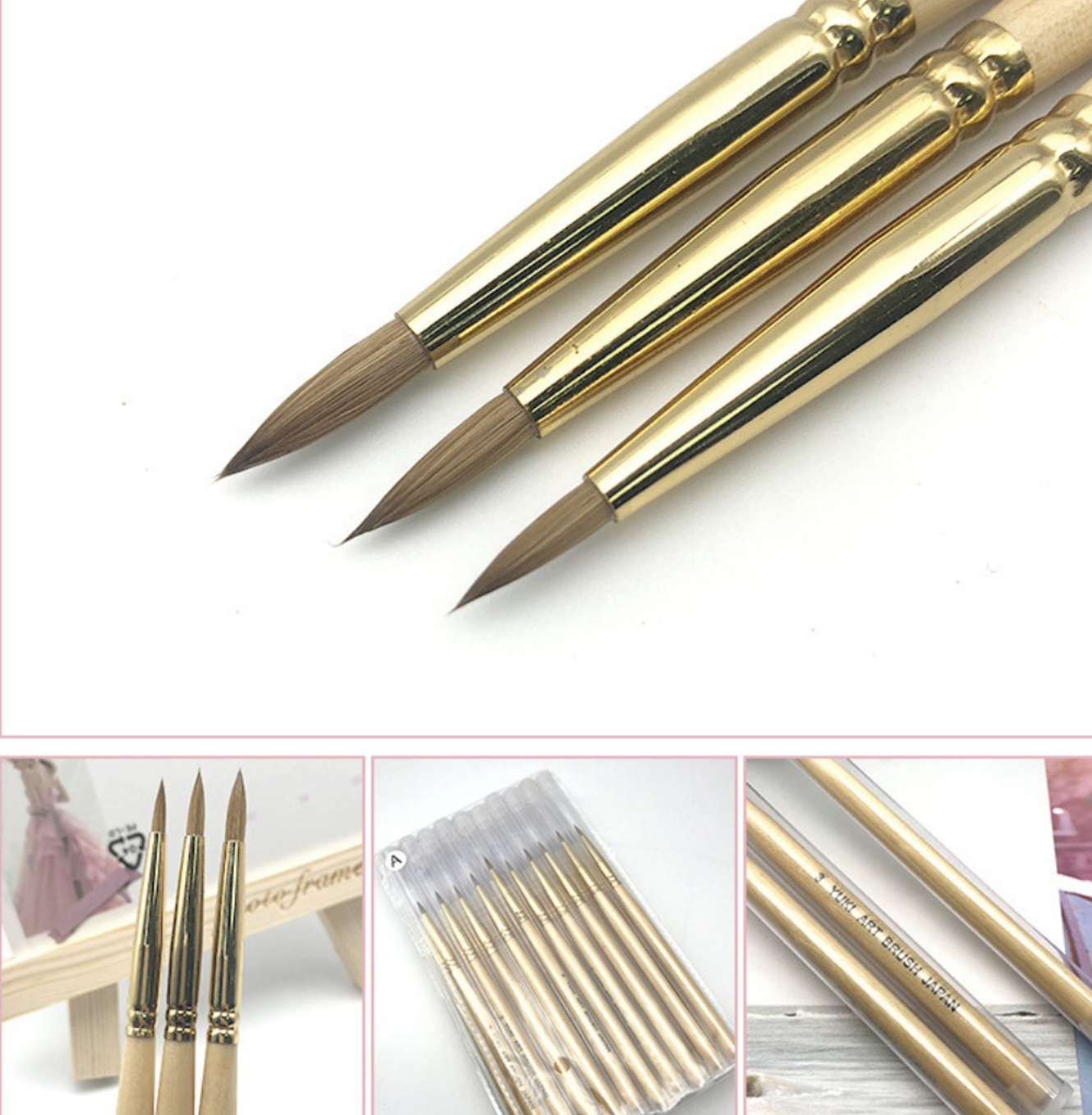 [HCM]NAIL Cọ hoa nổi YUKI số 2- số 3-Số 4 (nhật)
