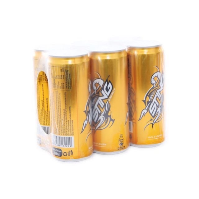 LỐC 6 LON STING VÀNG NHÂN SÂM 330ML
