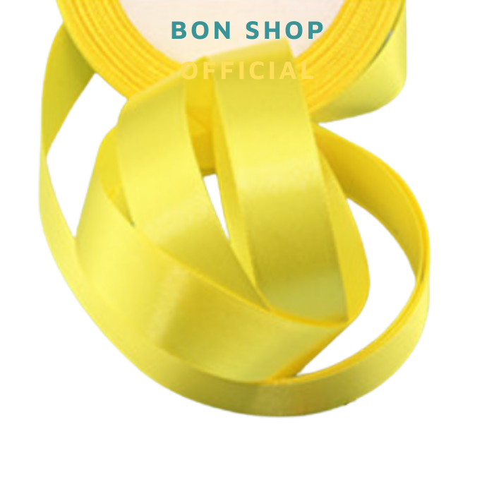 Cuộn Ruy Băng lụa bảng 2CM dài 22M - nhiều màu sắc