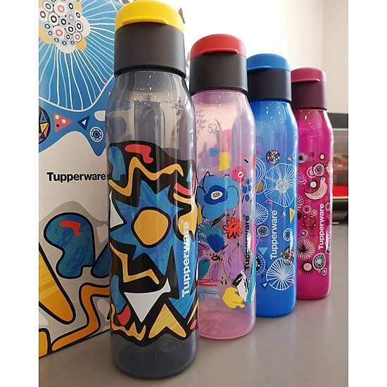 [ TUPPERWARE ] BÌNH NƯỚC ECO BOTTLE FUNKY FUN ( 500ml )