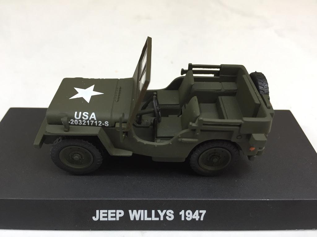 [HCM]Mô hình xe Quân sự Jeep Willy 1947  1:43