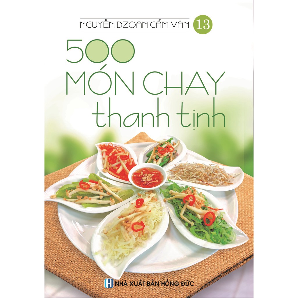 Sách - 500 Món Chay Thanh Tịnh (Bộ 14 Cuốn)(VT)