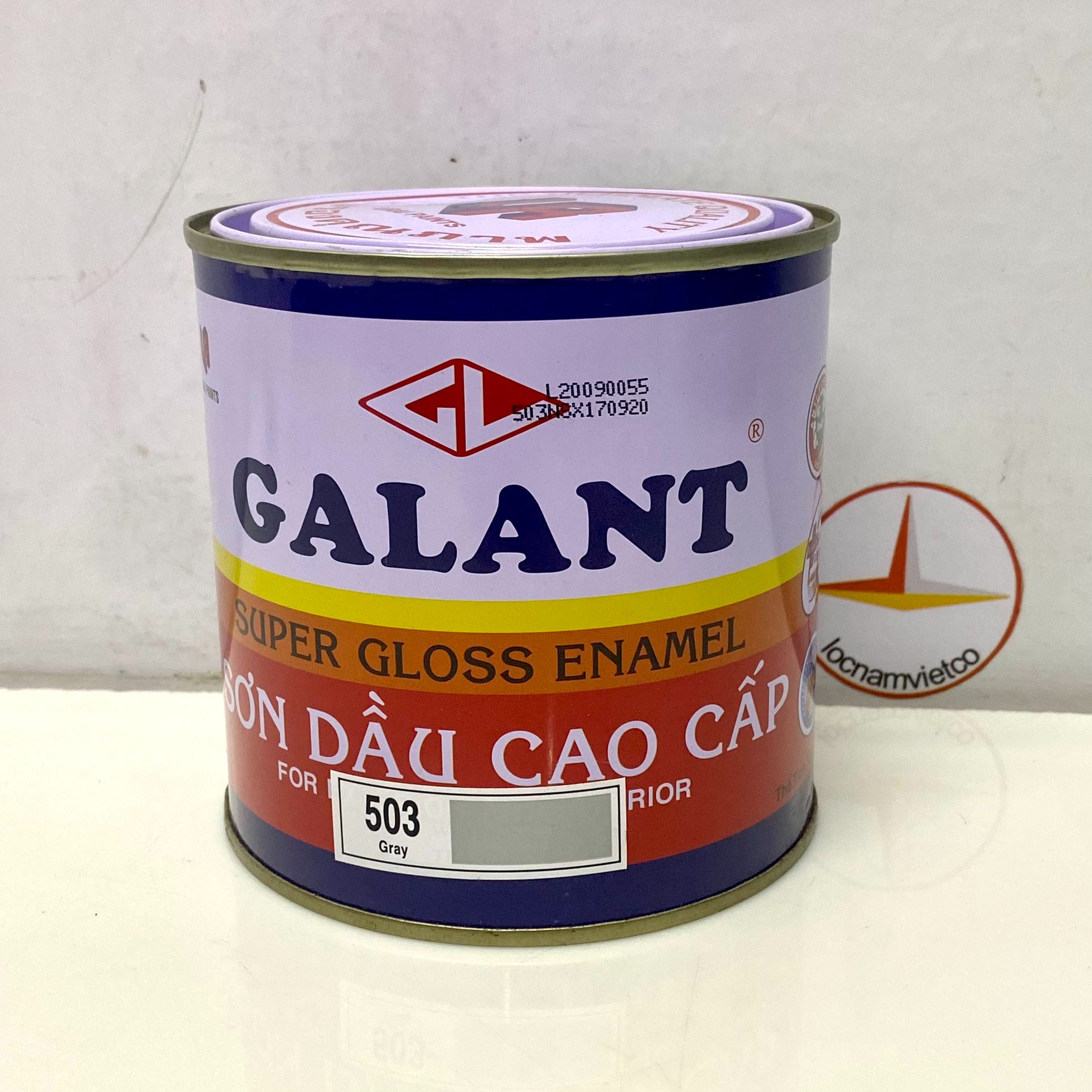 Sơn sắt, sơn dầu Galant màu xám 503 800ML